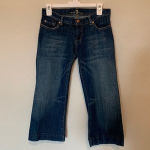 7 For All Mankind Size 26 Dojo Crop